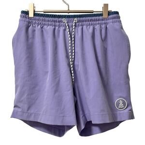Chubbies Mens Love-nders 5.5" Swim Trunks Size S Light Purple Lined Beach Surf